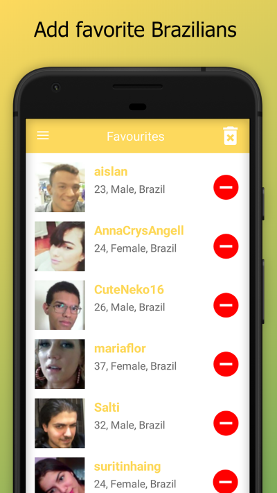 Brazil Dating & Brazilian Bate-Papo Screenshot 5
