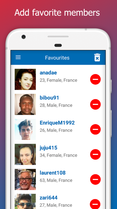 France Dating & France Social Screenshot 5